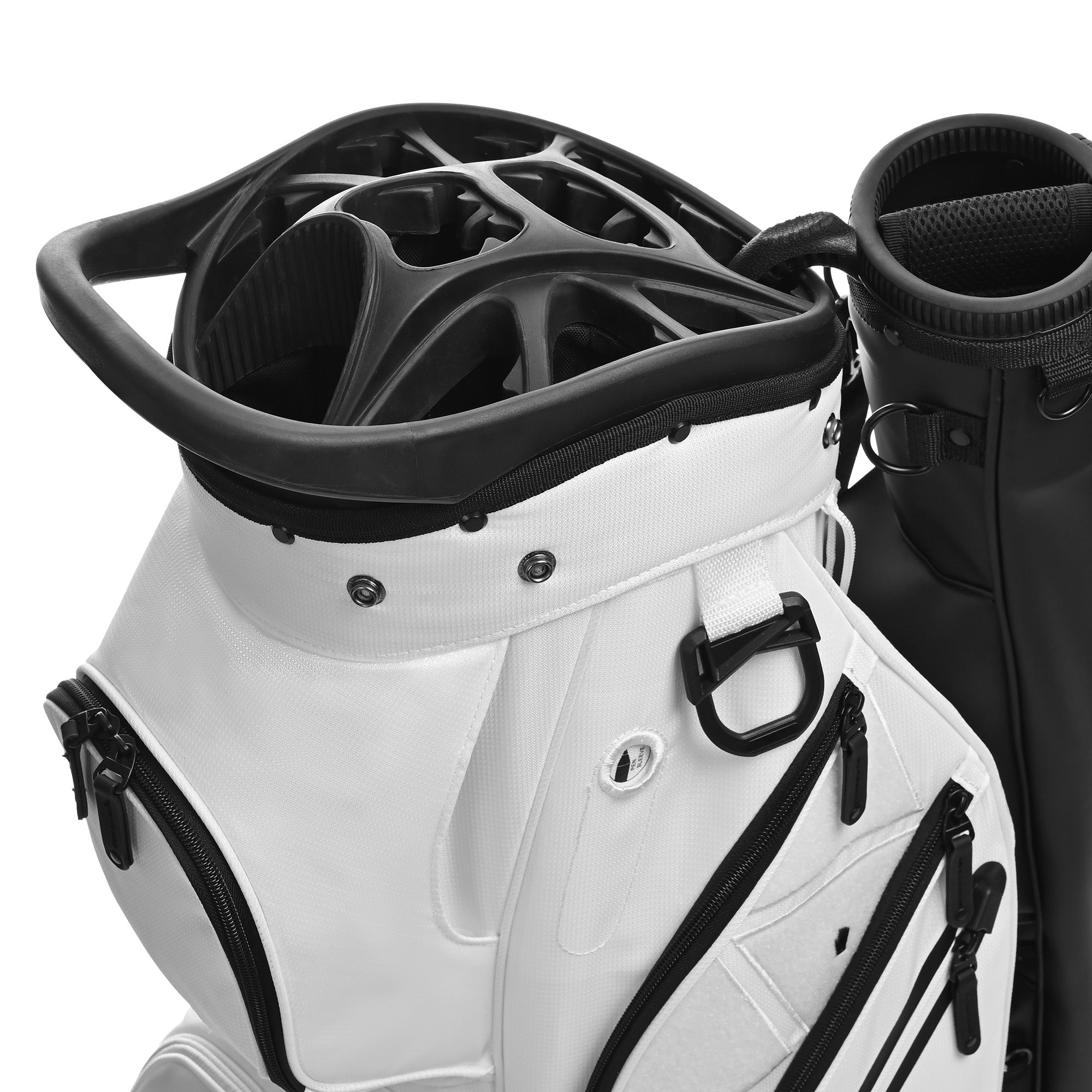 uniHimal Silence 002 Quiet Soundless 15 Way Organizer Dividers Golf Cart Bag White