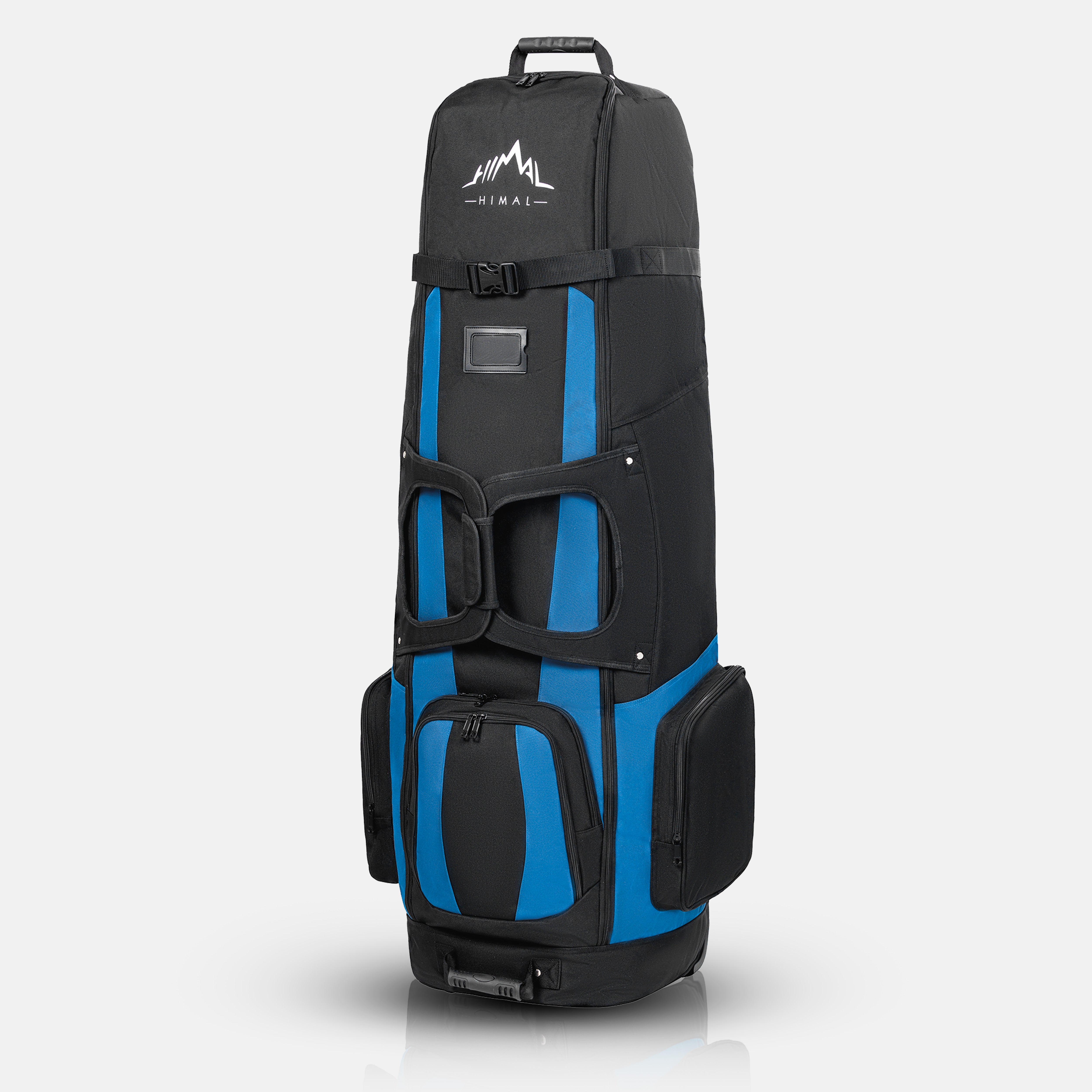 Soft-Sided Golf Travel Bag-Black Blue