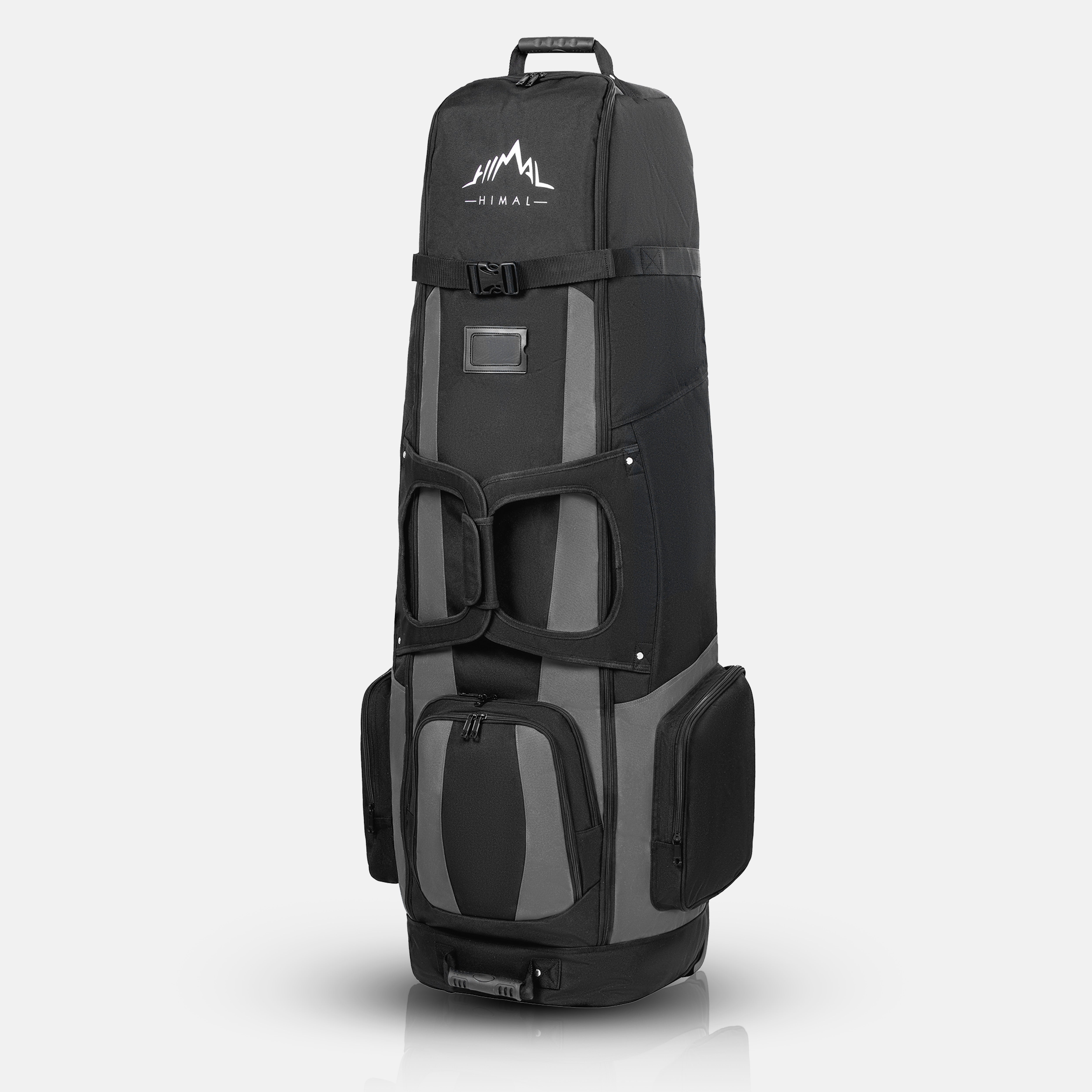 Soft-Sided Golf Travel Bag-Black Gray