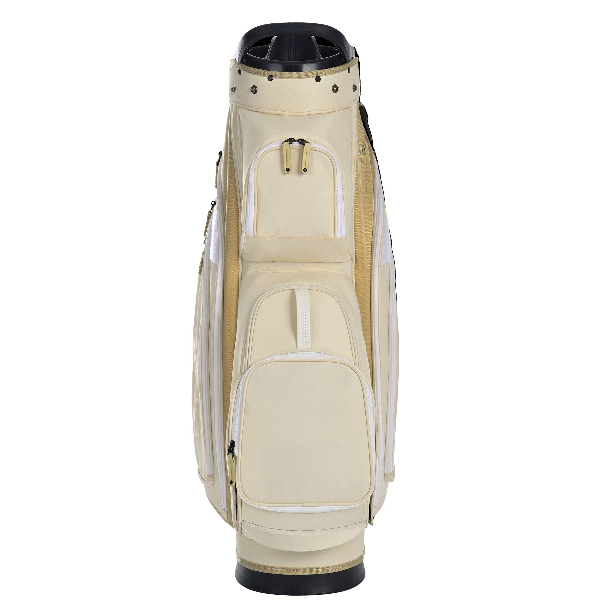 Quiet and Anti-collision 15 Way Golf Cart Bag-Beige