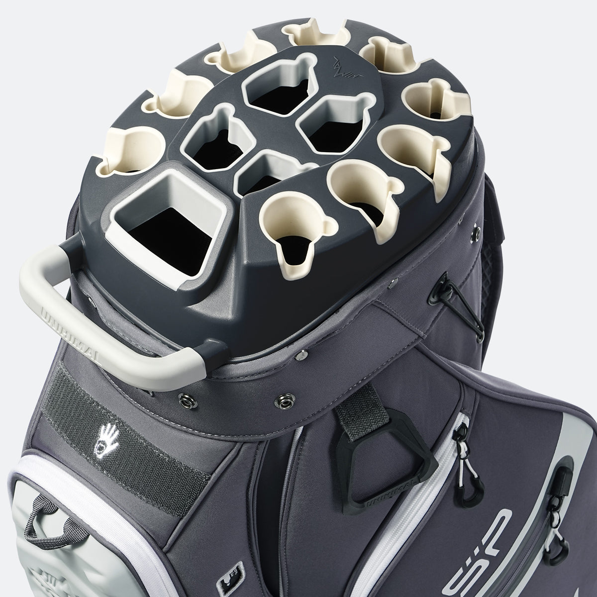 uniHimal StablePoint Golf Cart Bag with 14-Way Full-Length Divider Top