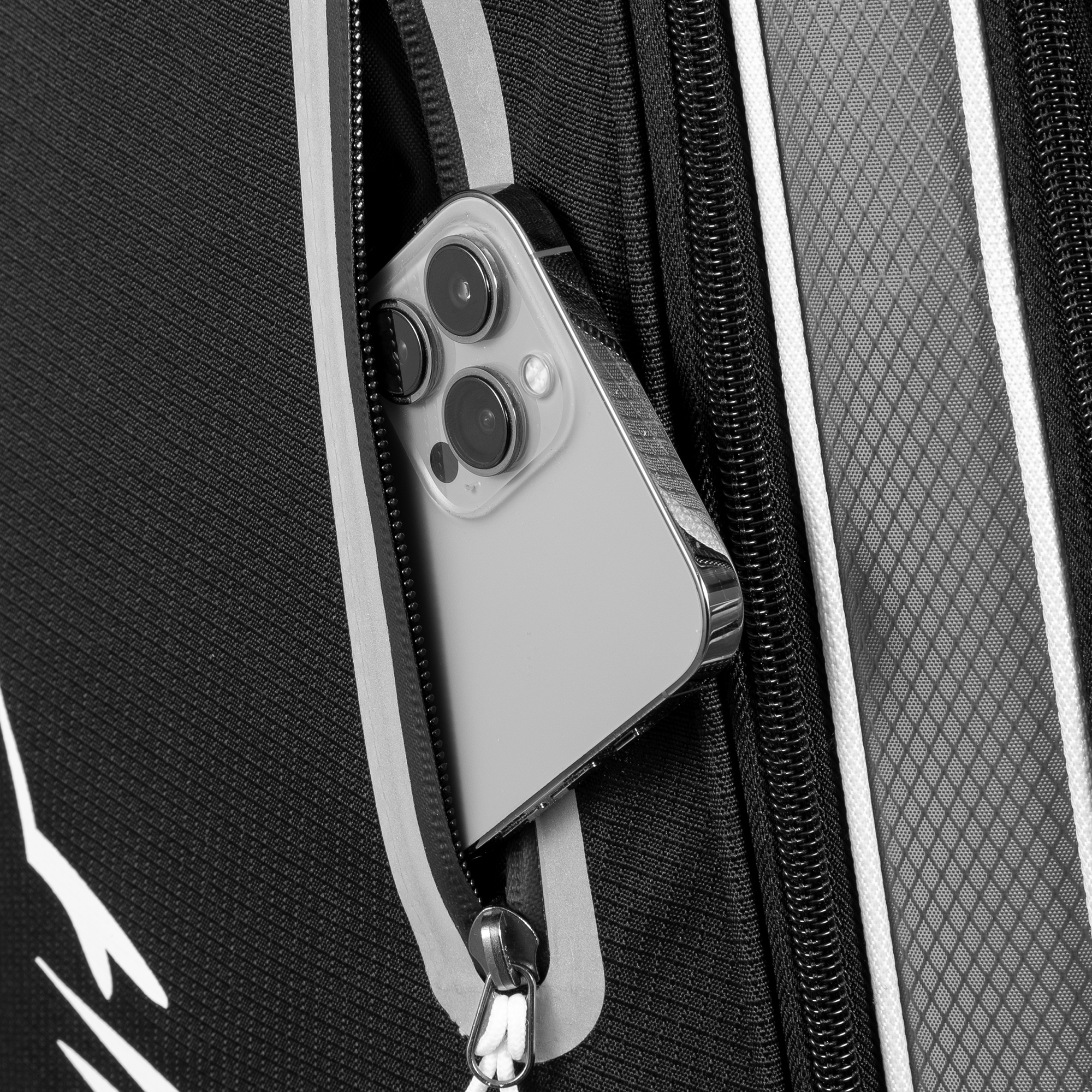 uniHimal S&T-LOCK 14 Way Golf Cart Bag Pro Grey