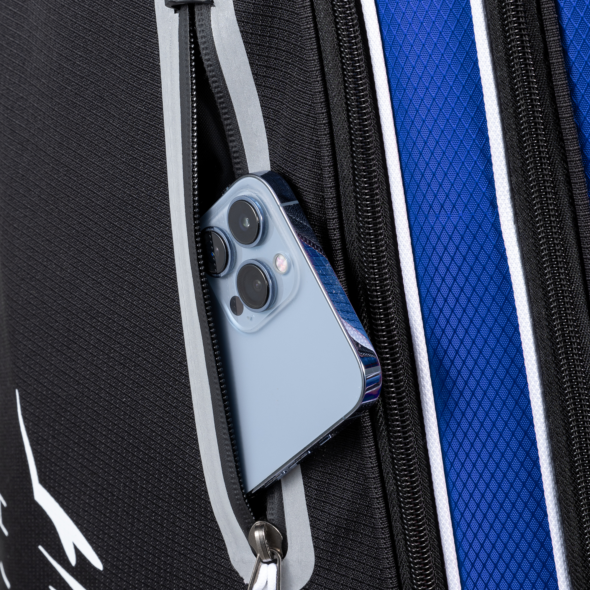 uniHimal S&T-LOCK 14 Way Golf Cart Bag Pro Blue