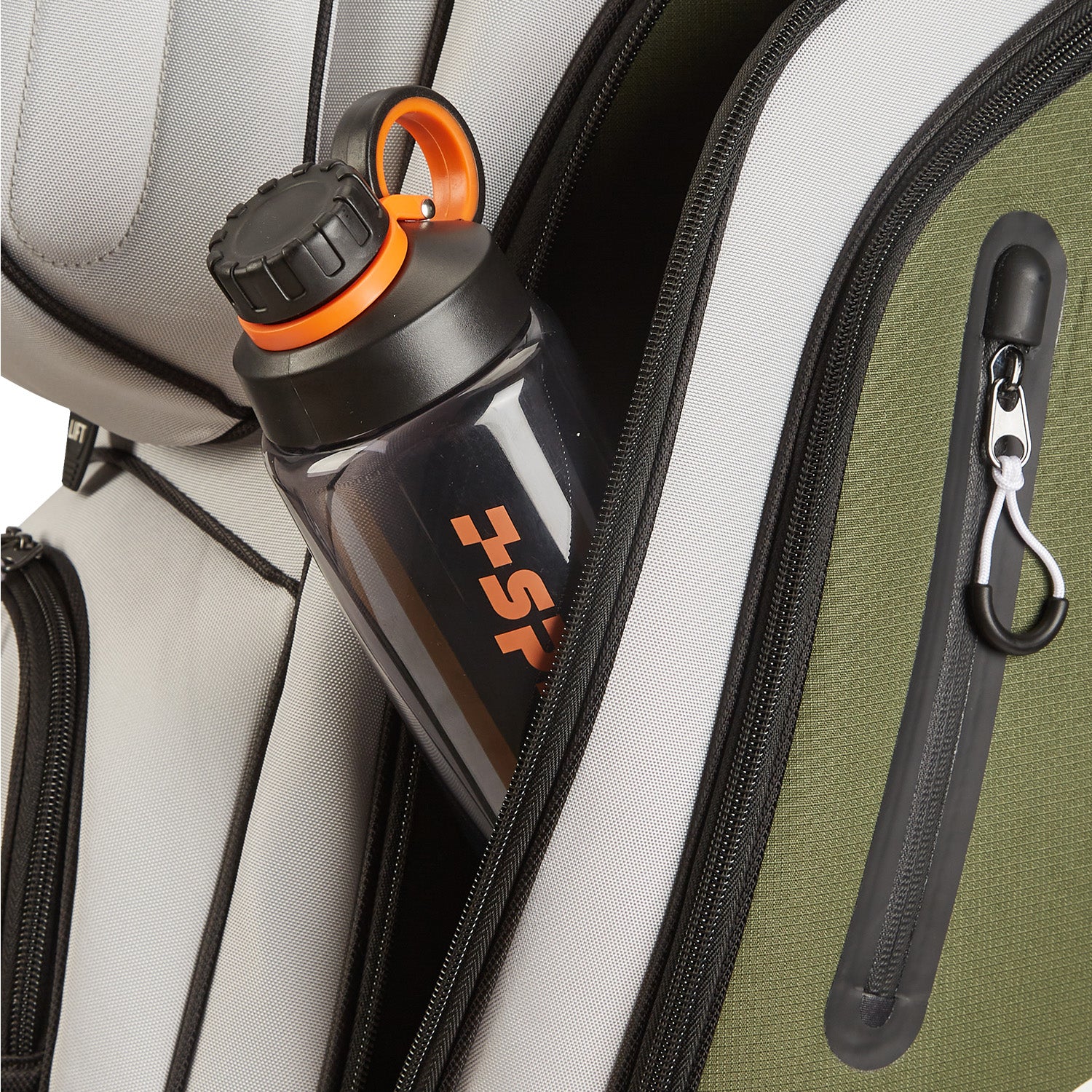 uniHimal S&T-LOCK 14-Way Golf Cart Bag Pro-Gray Green