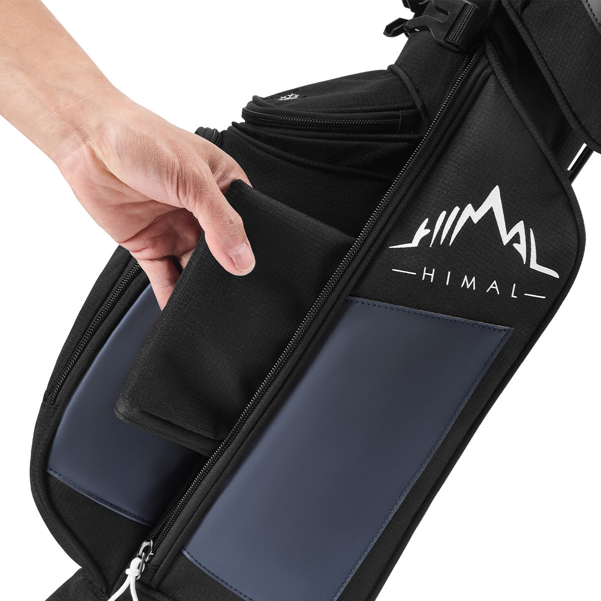 Durable Golf Lightweight Stand Carry Bag-Ink Black
