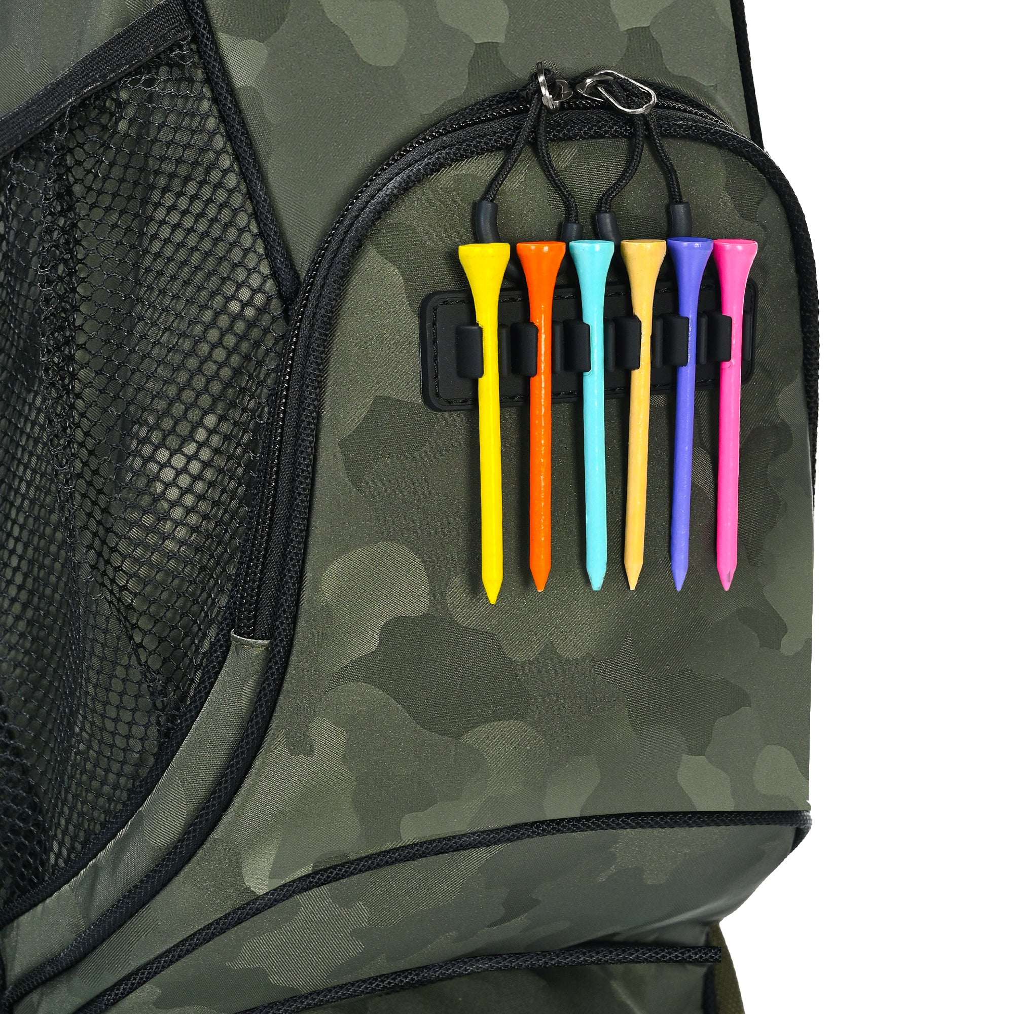 Quiet and Anti-collision 14 Way Golf Cart Bag-Camouflage