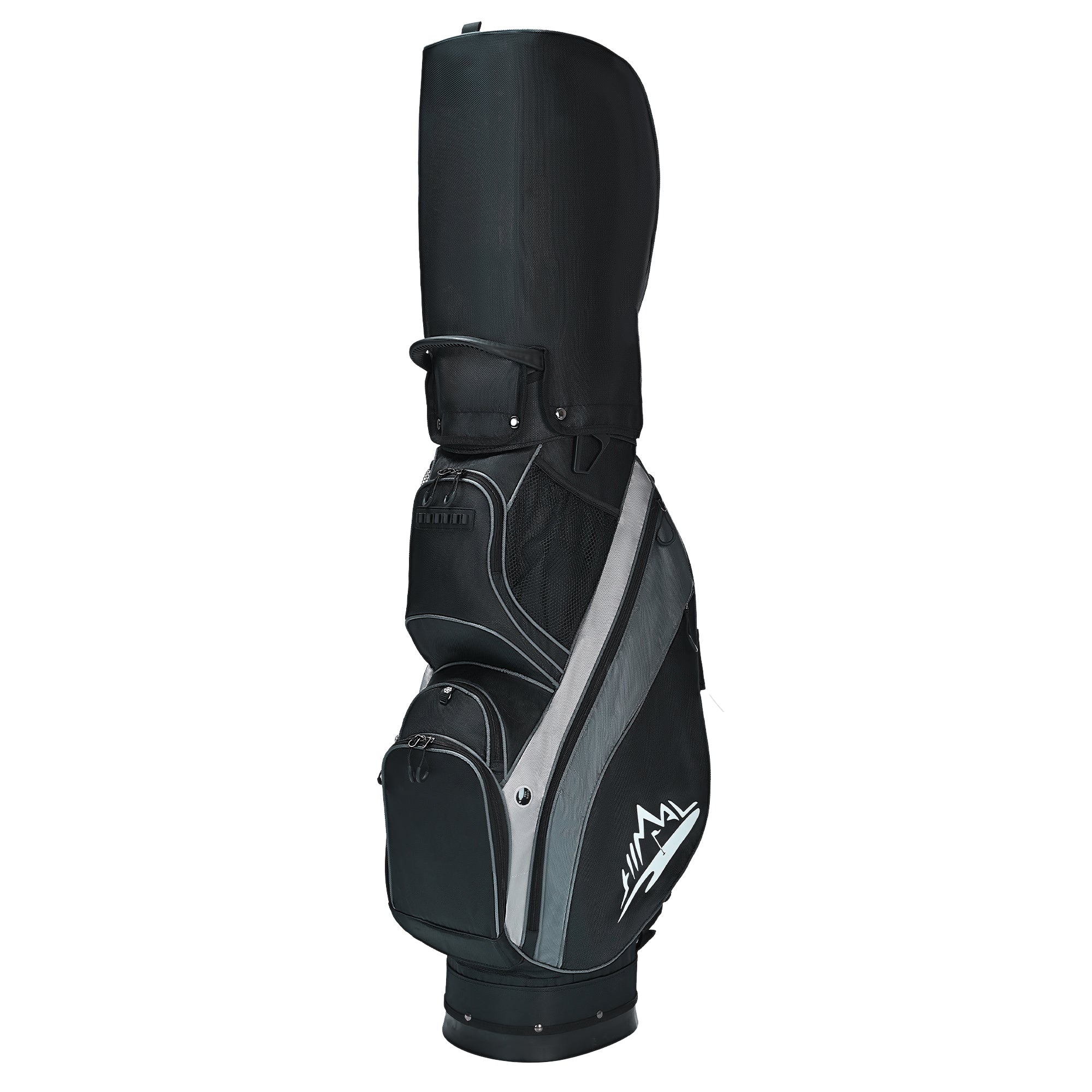 Quiet and Anti-collision 14 Way Golf Cart Bag-Black