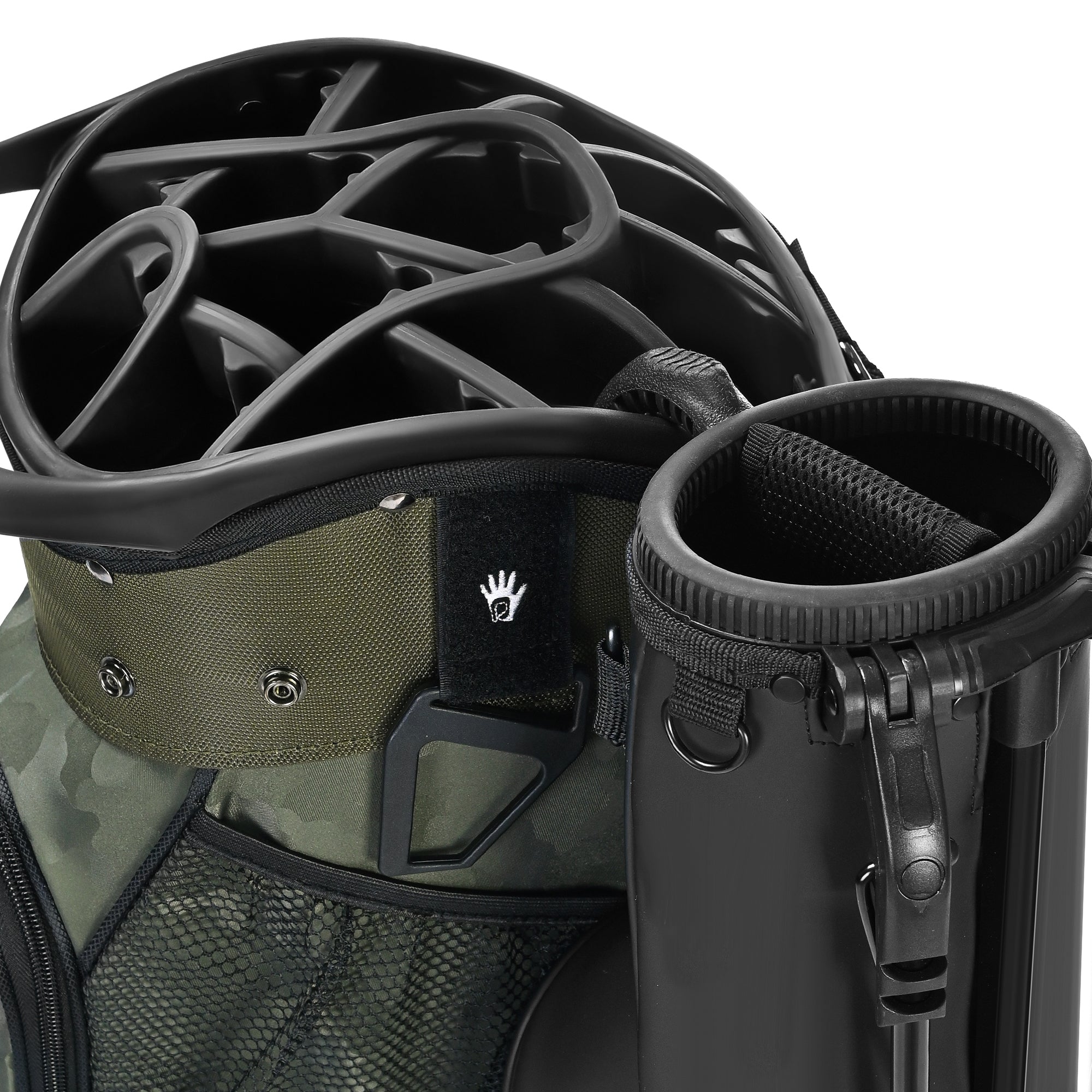 Quiet and Anti-collision 14 Way Golf Cart Bag-Camouflage