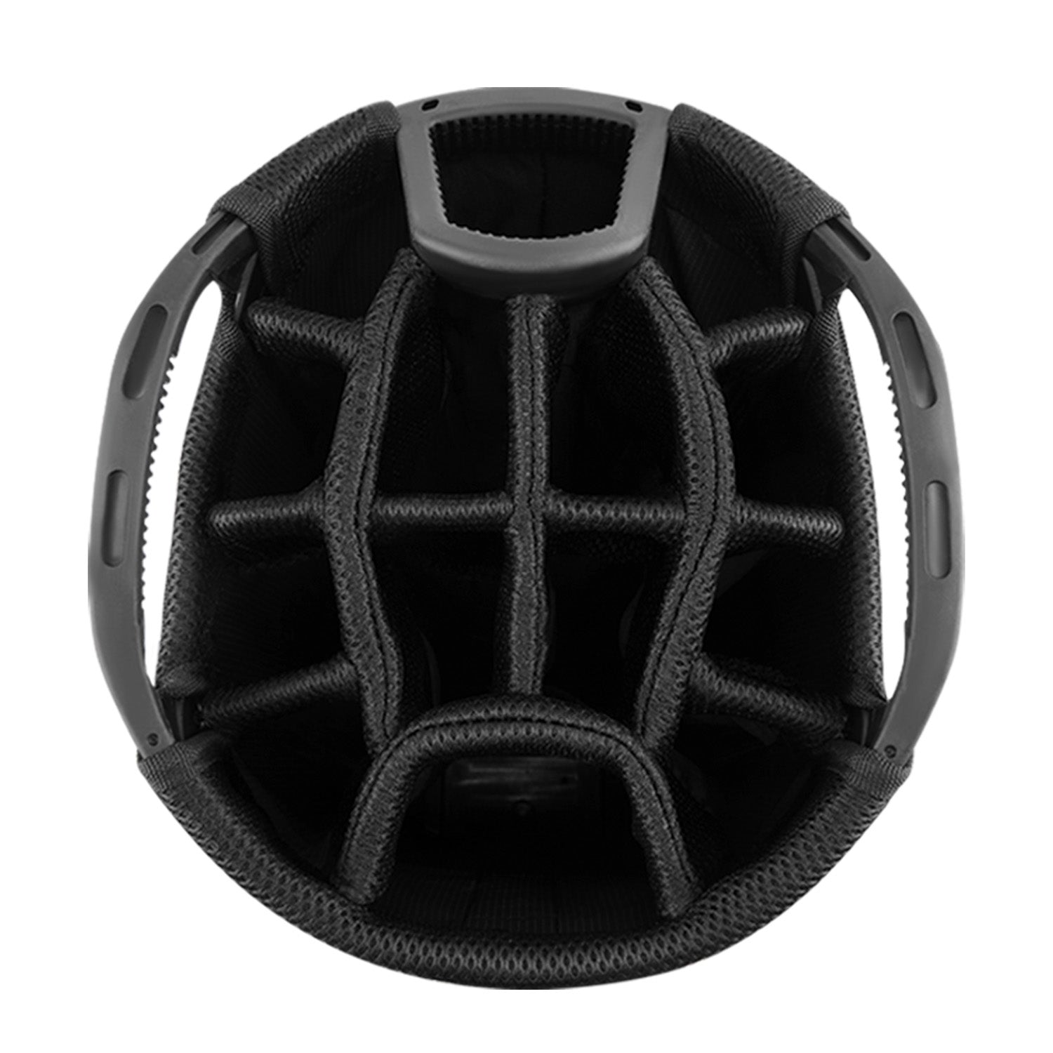 14 Way Golf Cart Bag-Black Grey