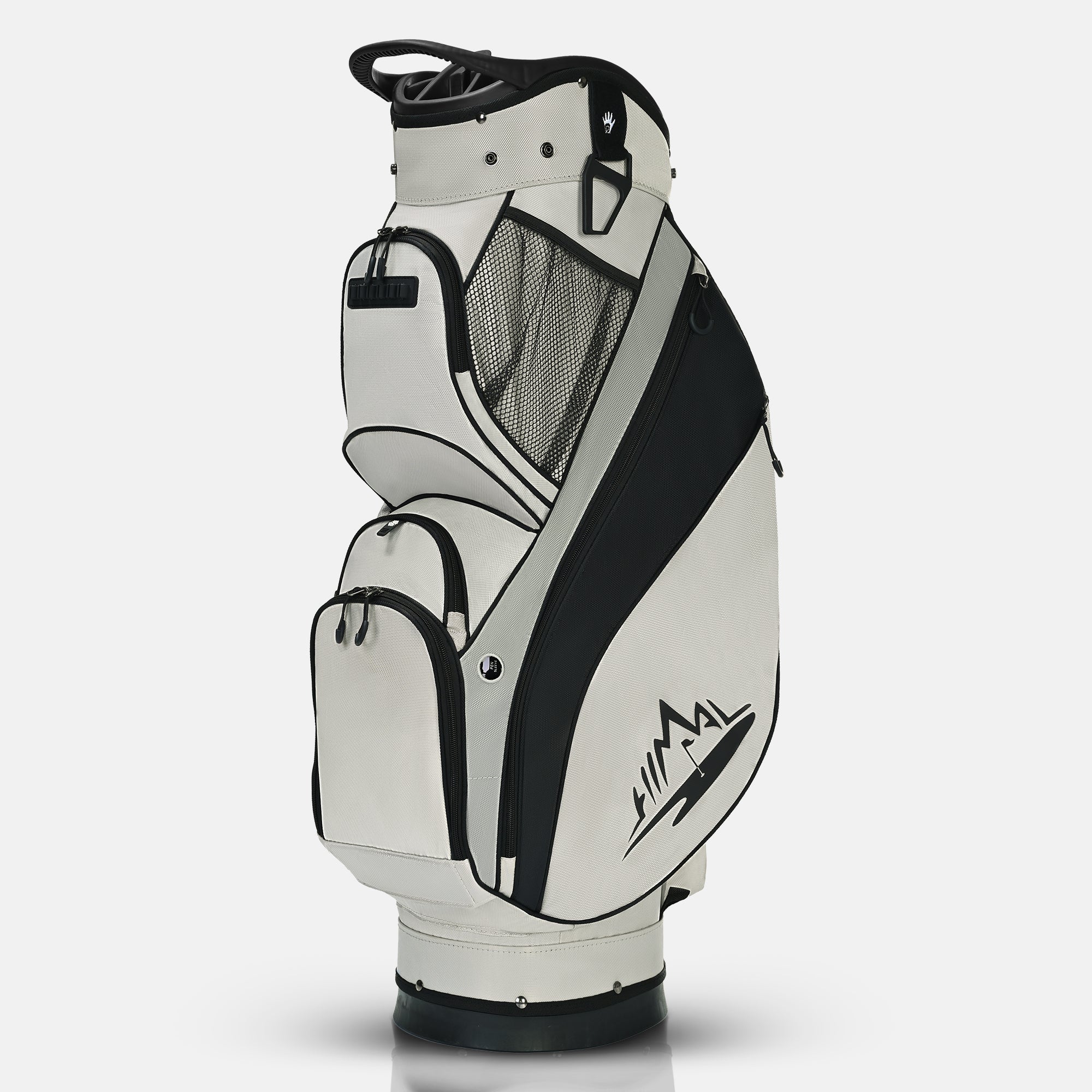 Quiet and Anti-collision 14 Way Golf Cart Bag-Gray