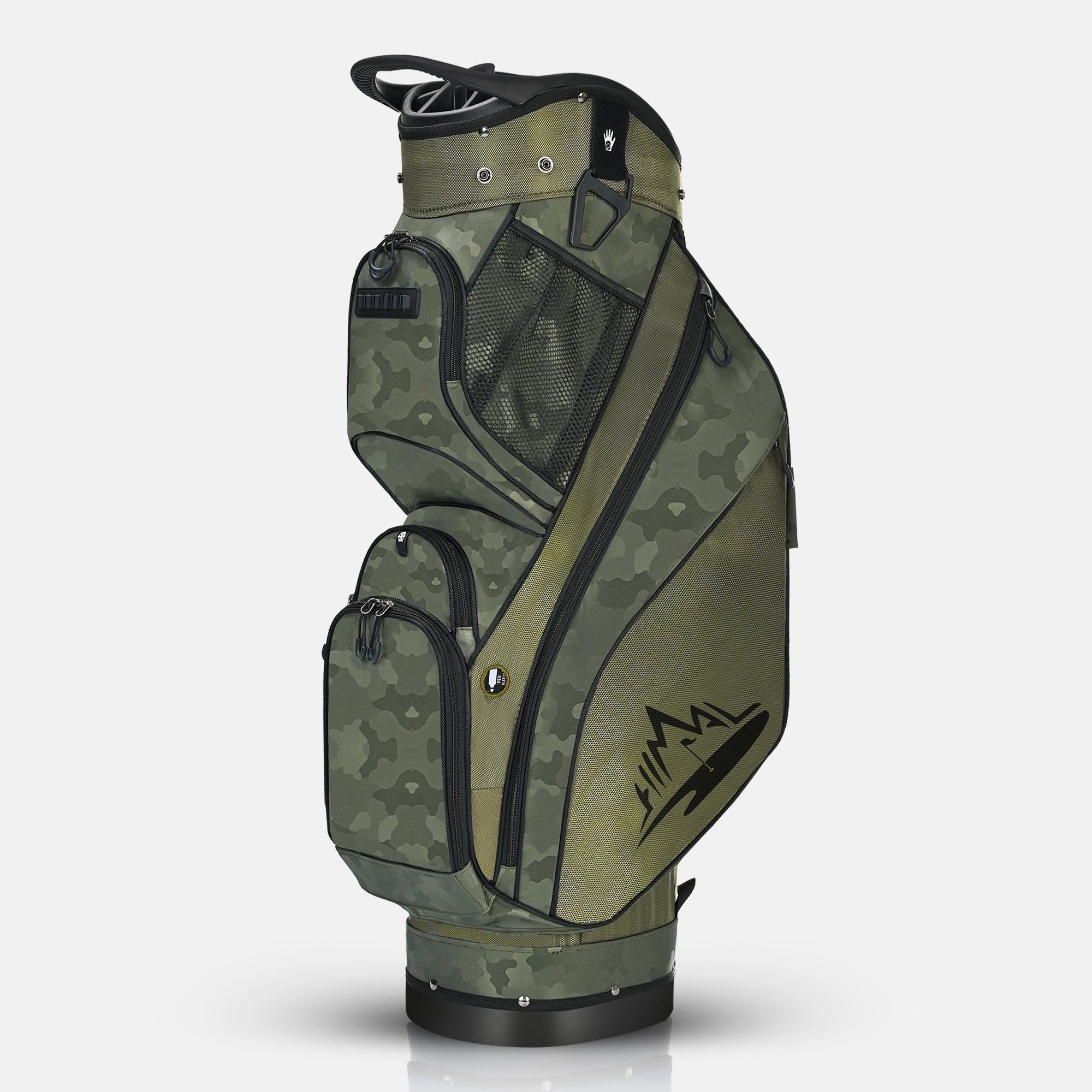 Quiet and Anti-collision 14 Way Golf Cart Bag-Camouflage