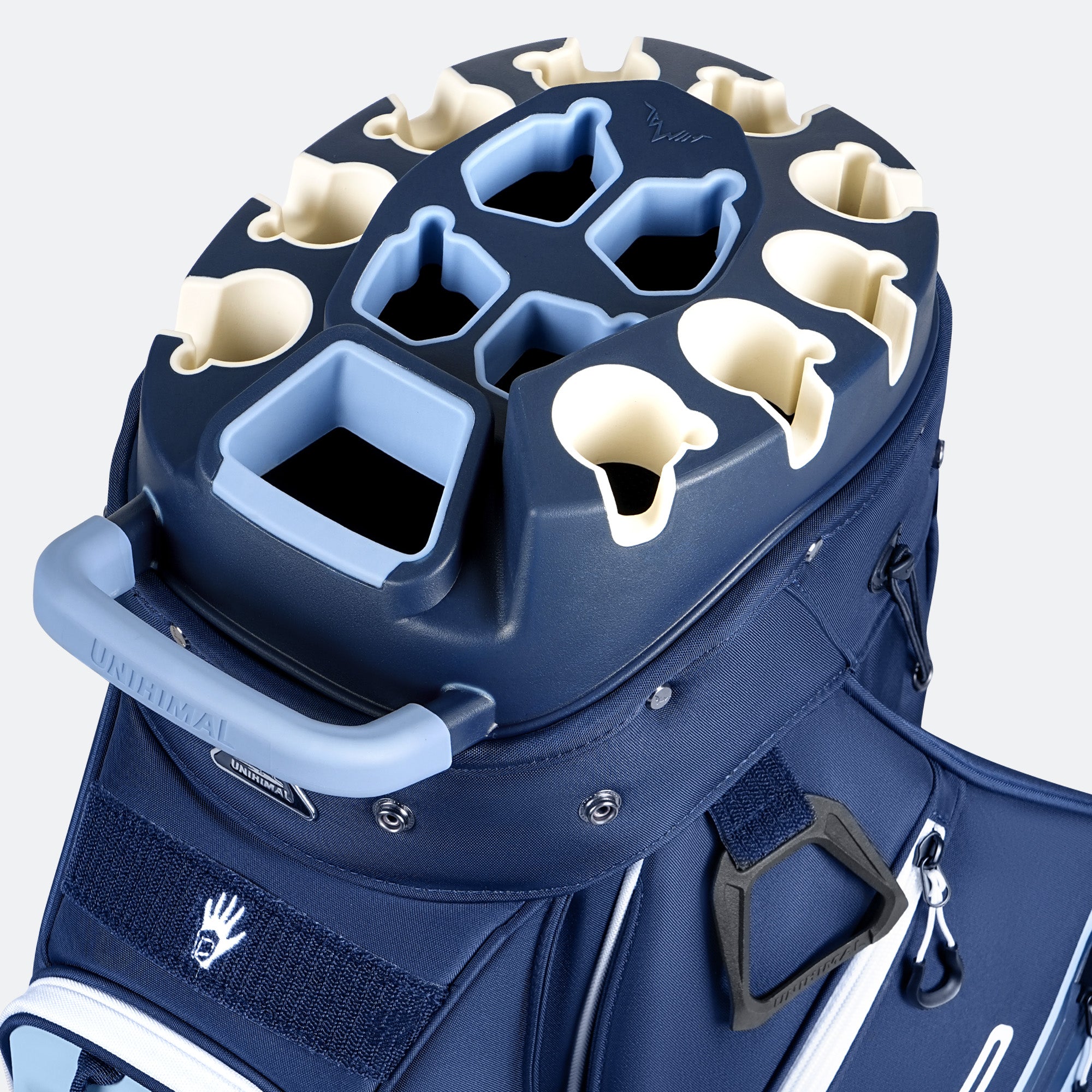 StablePoint Golf Cart Bag with 14-Way Full-Length Divider Top