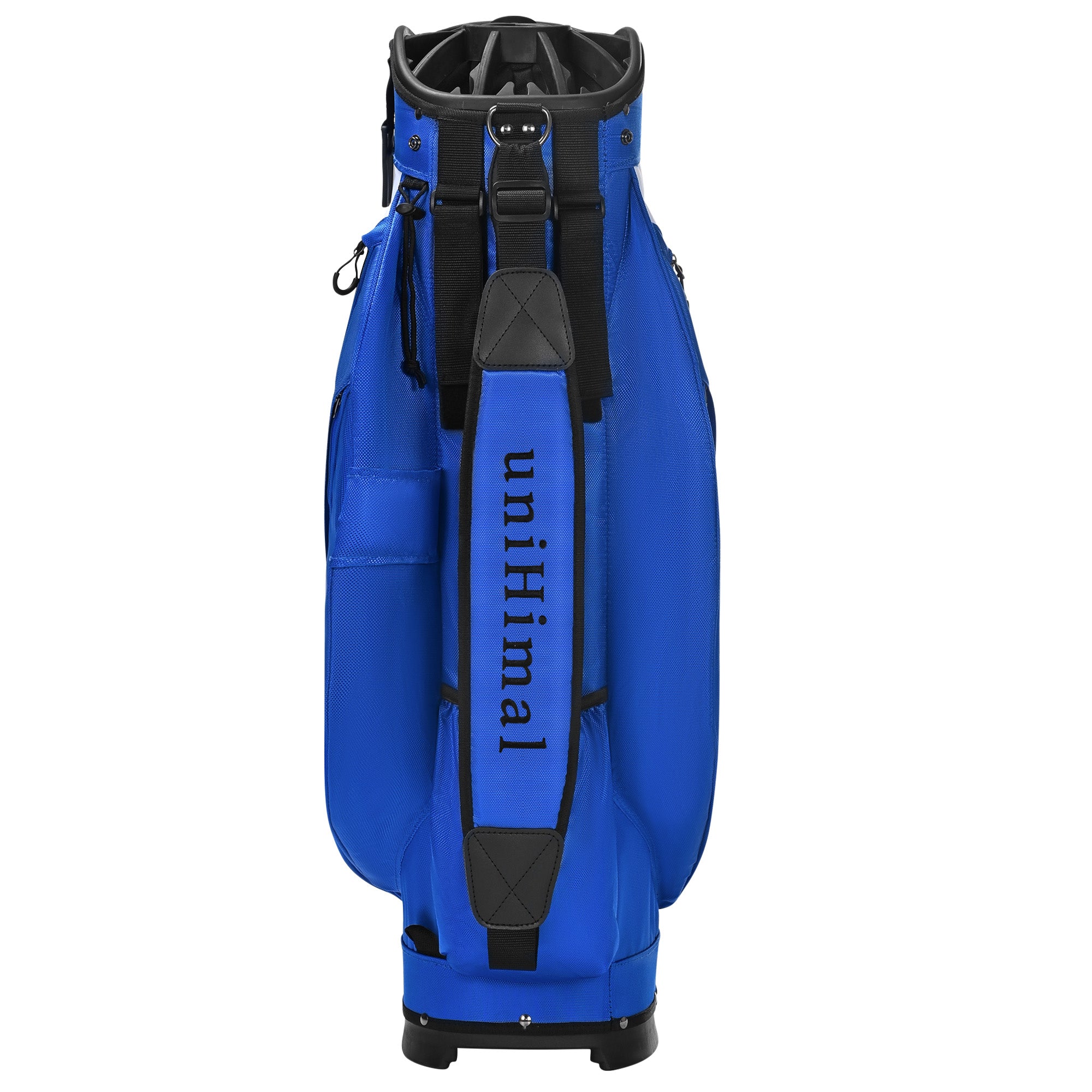 Quiet and Anti-collision 14 Way Golf Cart Bag-Blue White