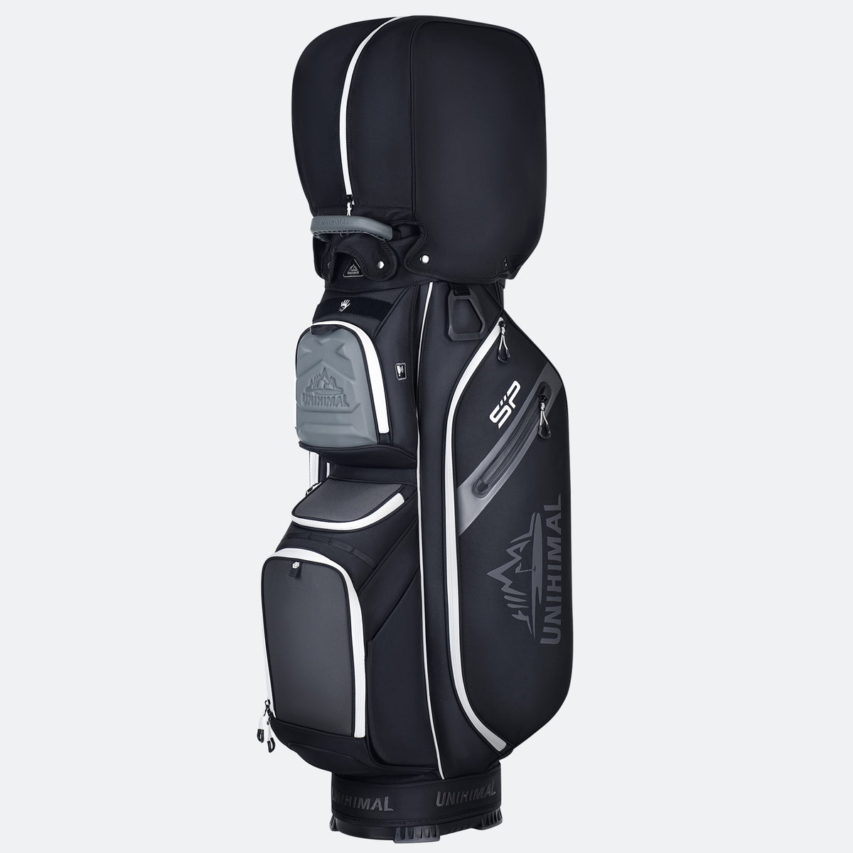 uniHimal StablePoint Golf Cart Bag with 14-Way Full-Length Divider Top