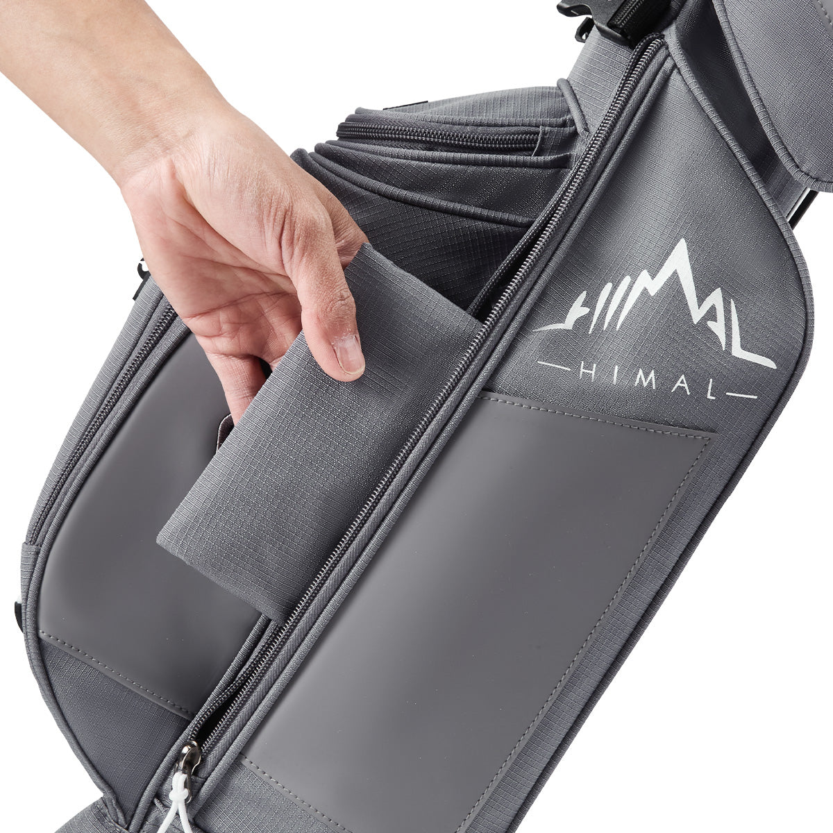 Durable Golf Lightweight Stand Carry Bag-Stone Gray
