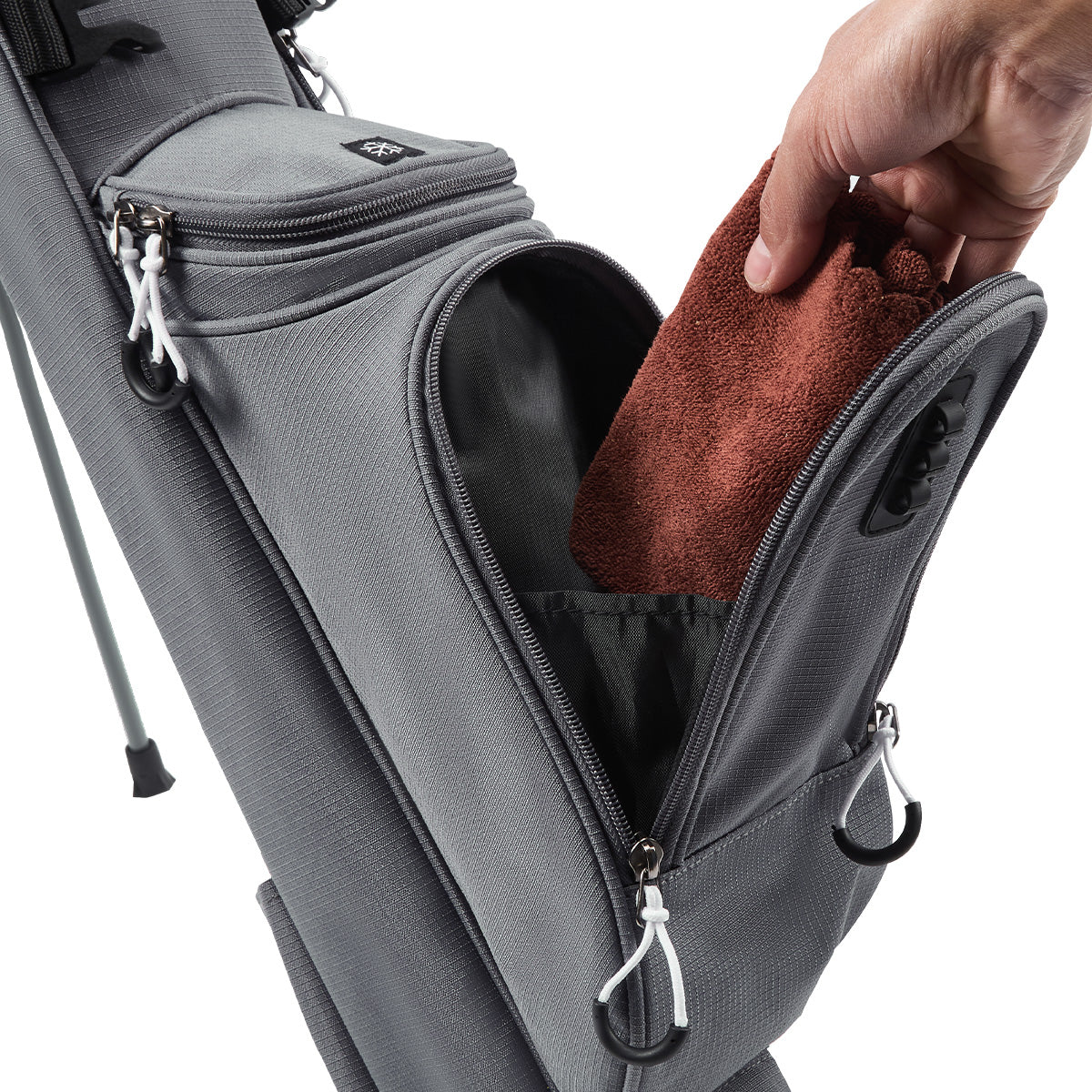 Durable Golf Lightweight Stand Carry Bag-Stone Gray