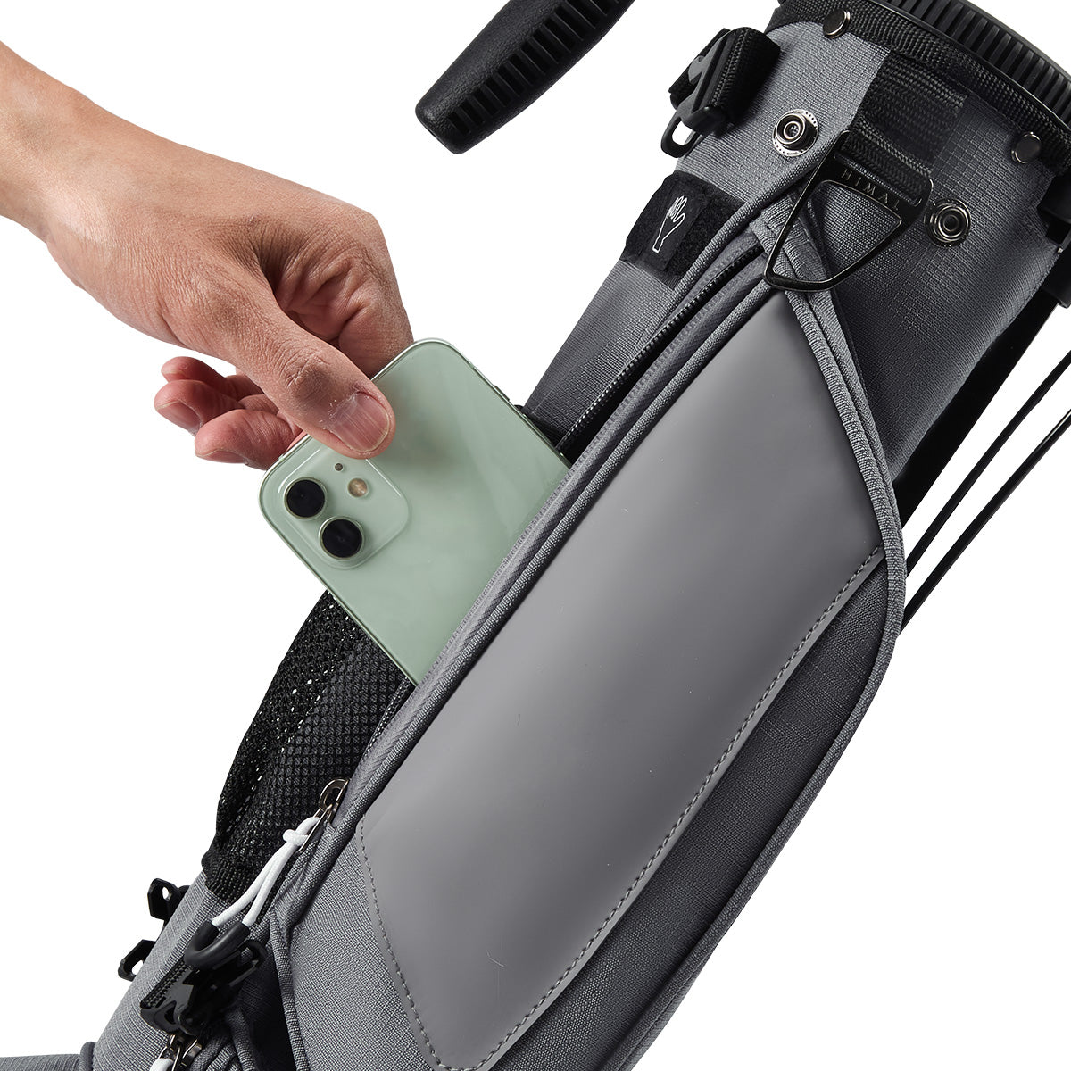 Durable Golf Lightweight Stand Carry Bag-Stone Gray