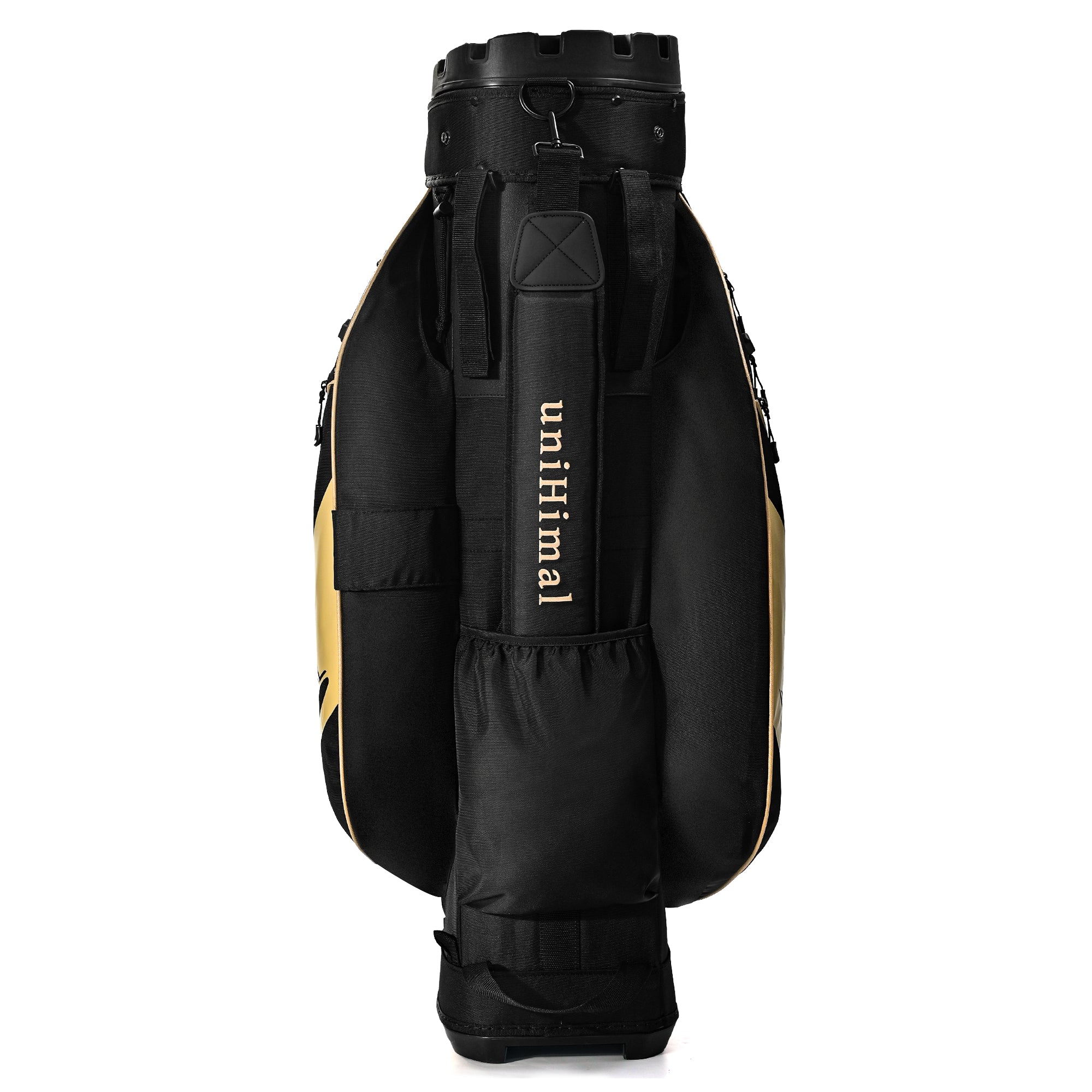 uniHimal Silence 003 Quiet Soundless 14-Way Golf Cart Bag Fits Oversized Grips / Black